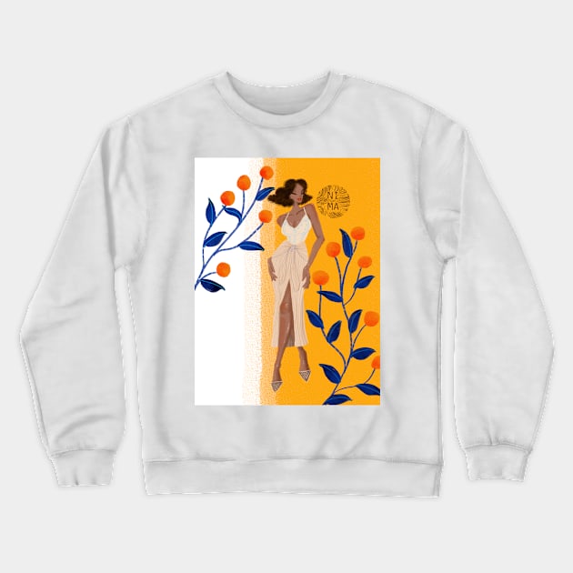 Single and powerful Crewneck Sweatshirt by MAGLISHNIMA